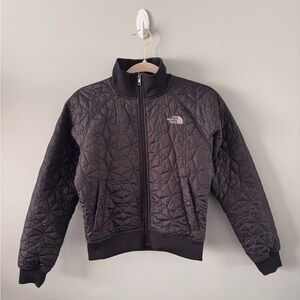 The North Face Women’s 5 Boroughs Quilted Black Bomber Puffer Jacket S EUC